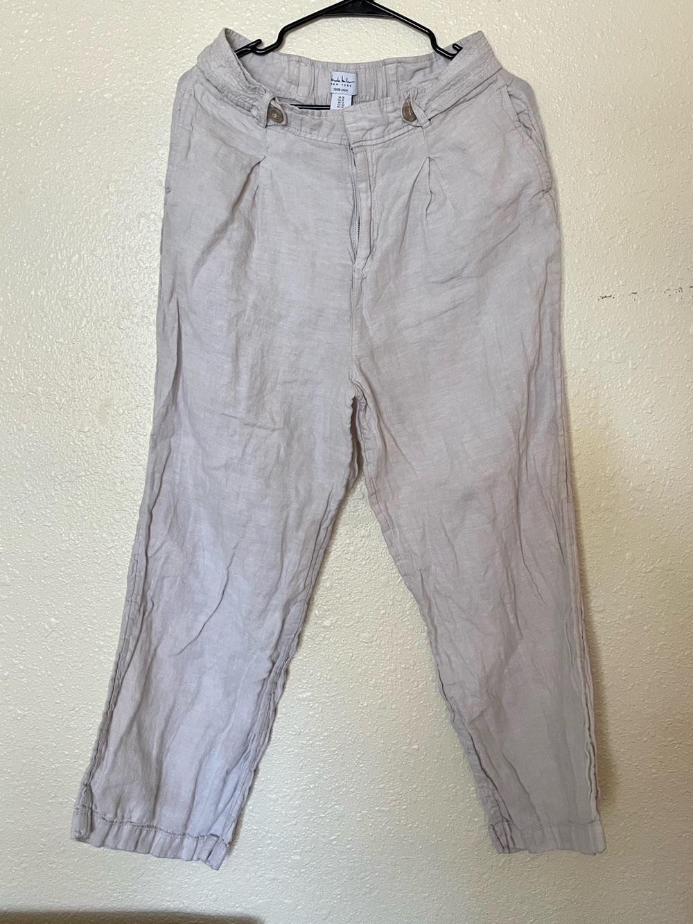 Nicole Miller linen pants